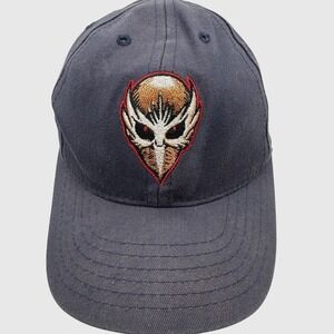Birdhouse Skateboards Embroidered Skull Logo Baseball Cap Hat USA 90s Tony hawk